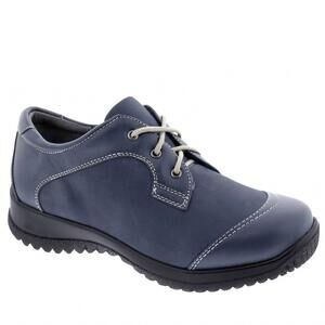 NEW DREW SHOES women's hope shoes in denim leather/nubuck